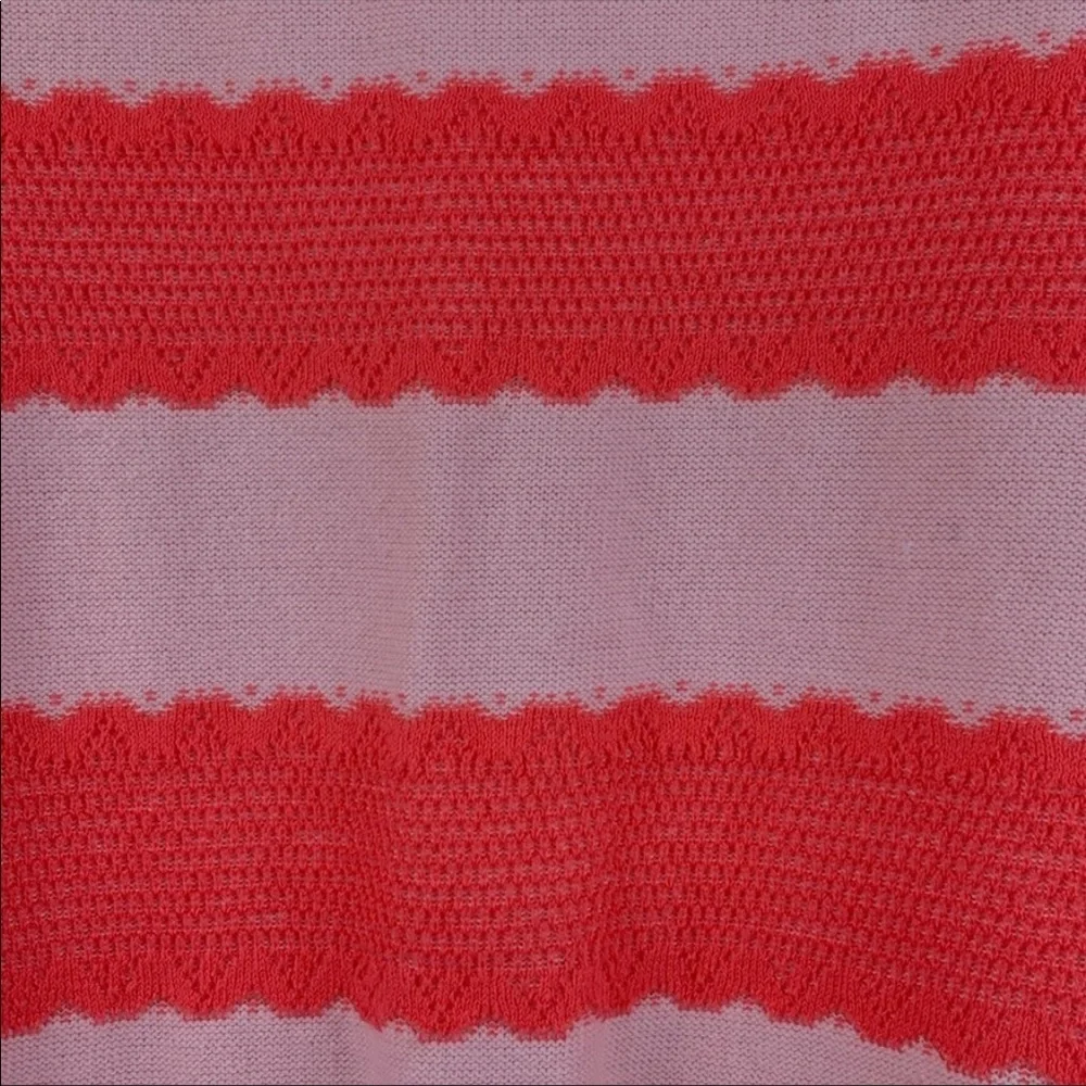 ❤️🔥Tommy Hilfiger - Pink Heather Lace Trim Sweater - XL - Picture 6 of 6